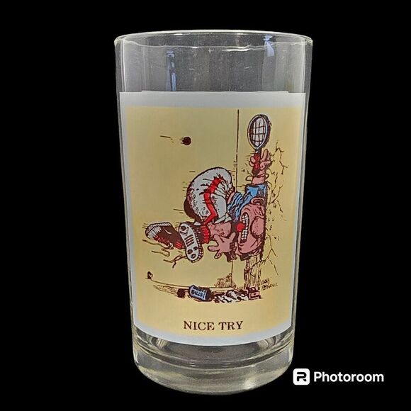 Pepsi Vtg 70s Sport Collector Series Drinking Glasses Gary Patterson Set Of 3 - Picture 2 of 10